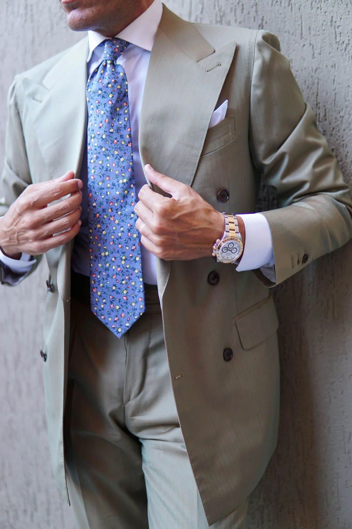 Dantesco Museo Floral Necktie - Image 22