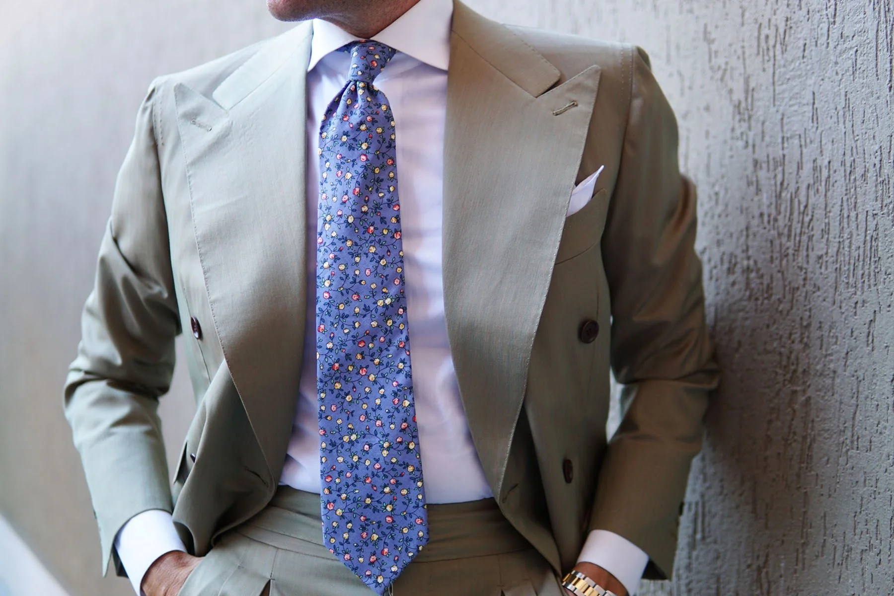 Dantesco Museo Floral Necktie - Image 4