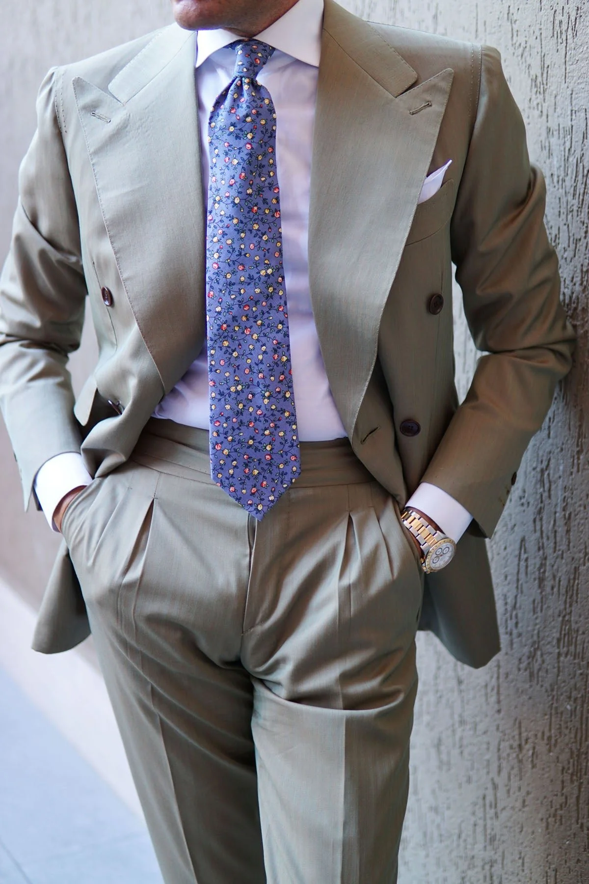 Dantesco Museo Floral Necktie - Image 7