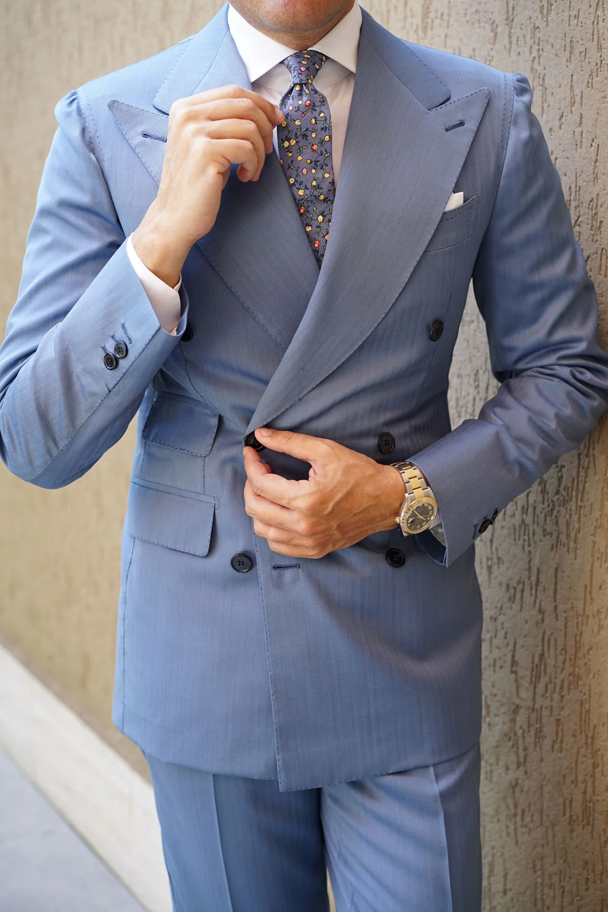Dantesco Museo Floral Skinny Tie - Image 9