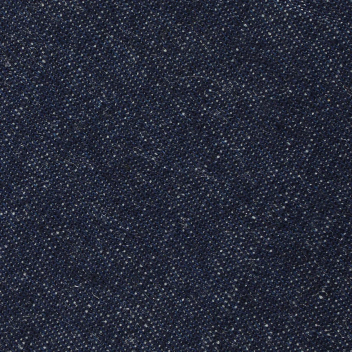Dark Blue Raw Denim Linen Kids Bow Tie - Image 2