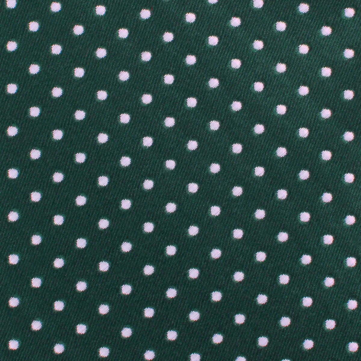 Dark Green Mini Polka Dots Necktie - Image 3