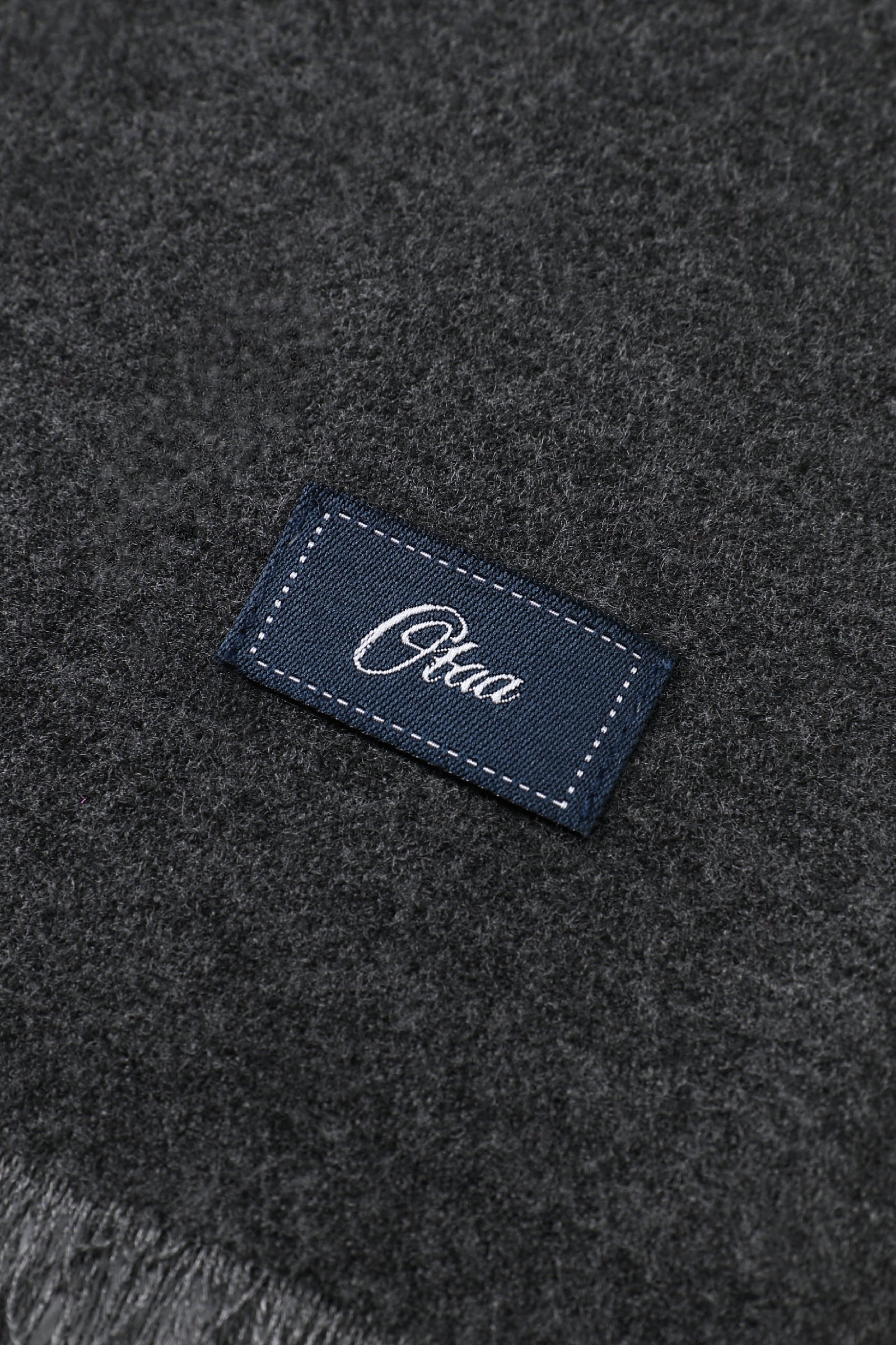 Dark Grey Charcoal Scarf - Image 3