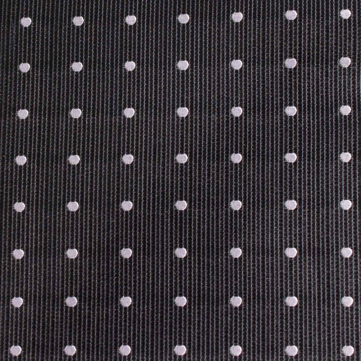 Dark Midnight Blue with White Polka Dots Kids Bow Tie - Image 2