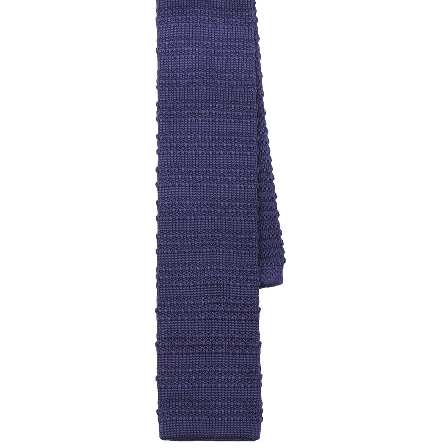 Dark Purple Knitted Tie - Image 6