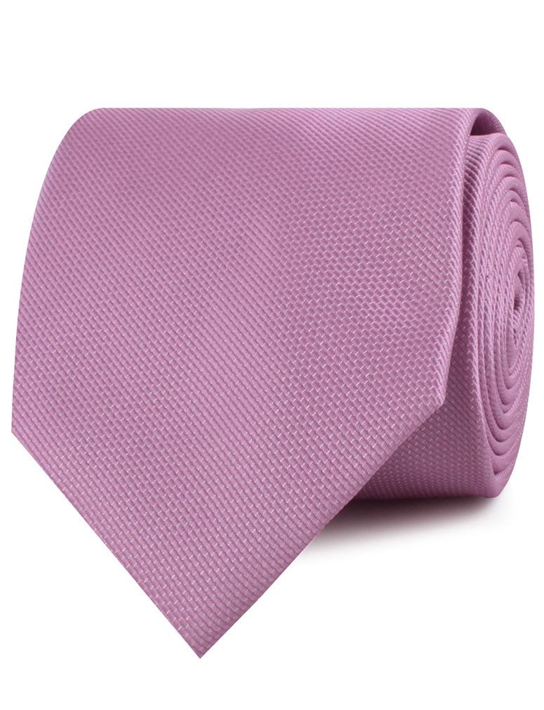 Deep Wisteria Purple Weave Necktie - Image 2