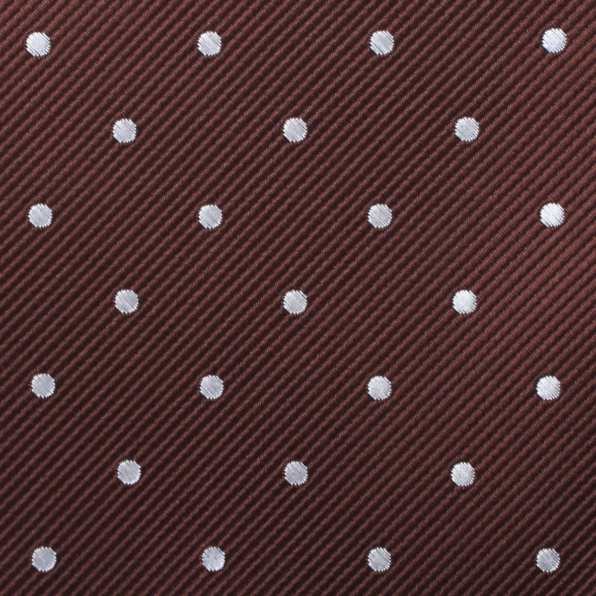 Desert Brown Polka Dots Necktie - Image 3