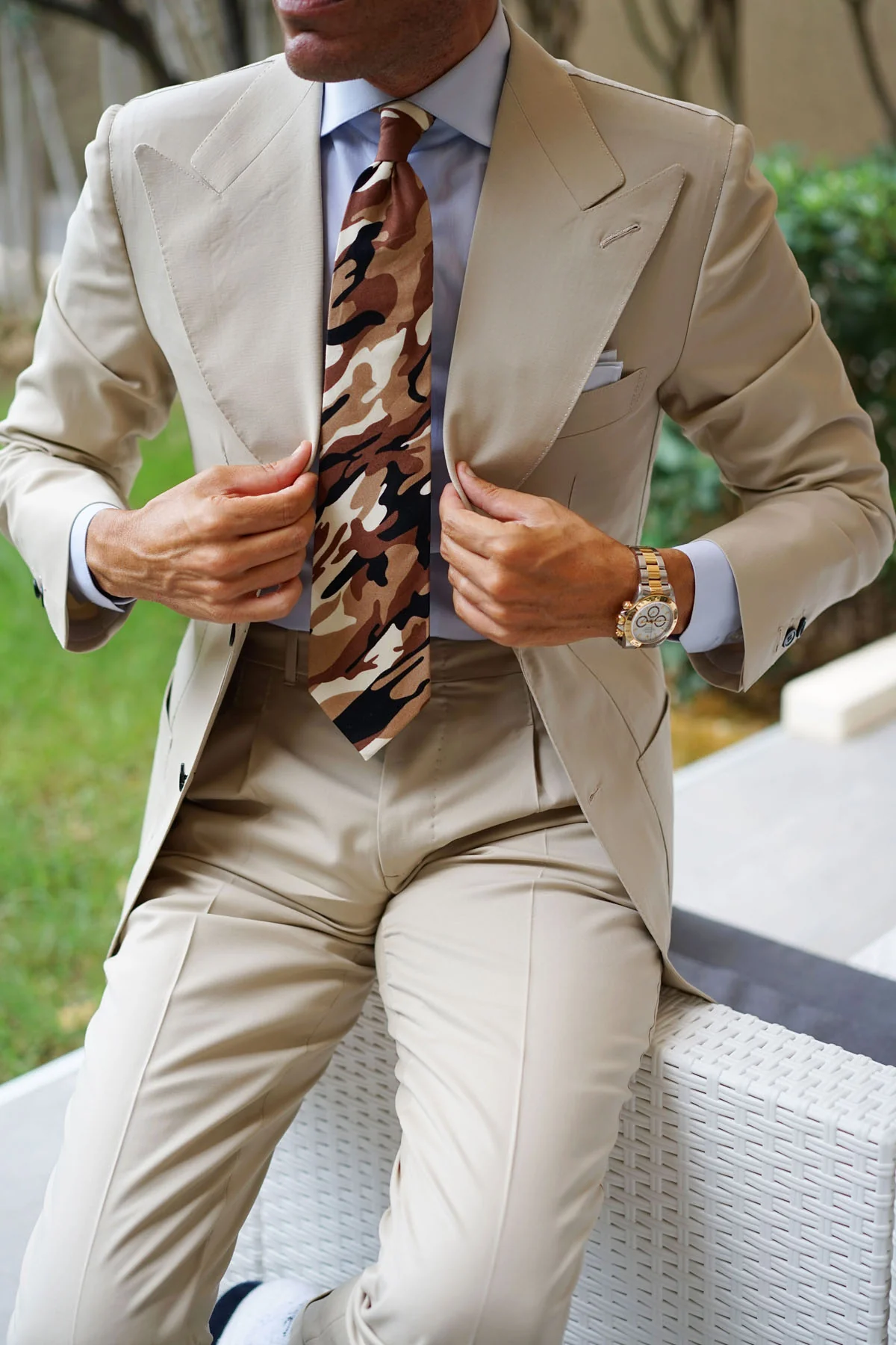 Desert Sand Camouflage Tie - Image 15