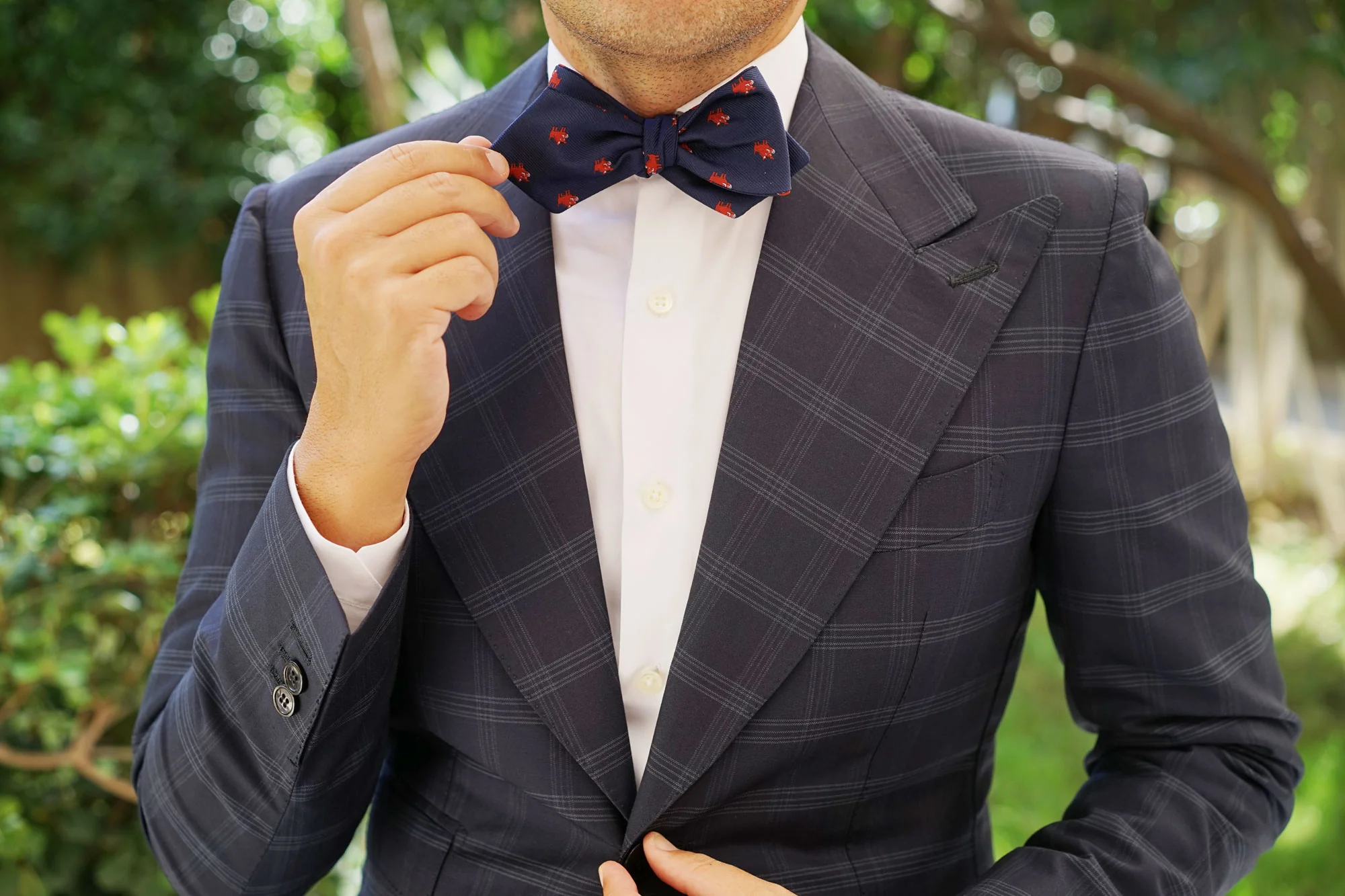 Desert Warthog Diamond Self Bow Tie - Image 6