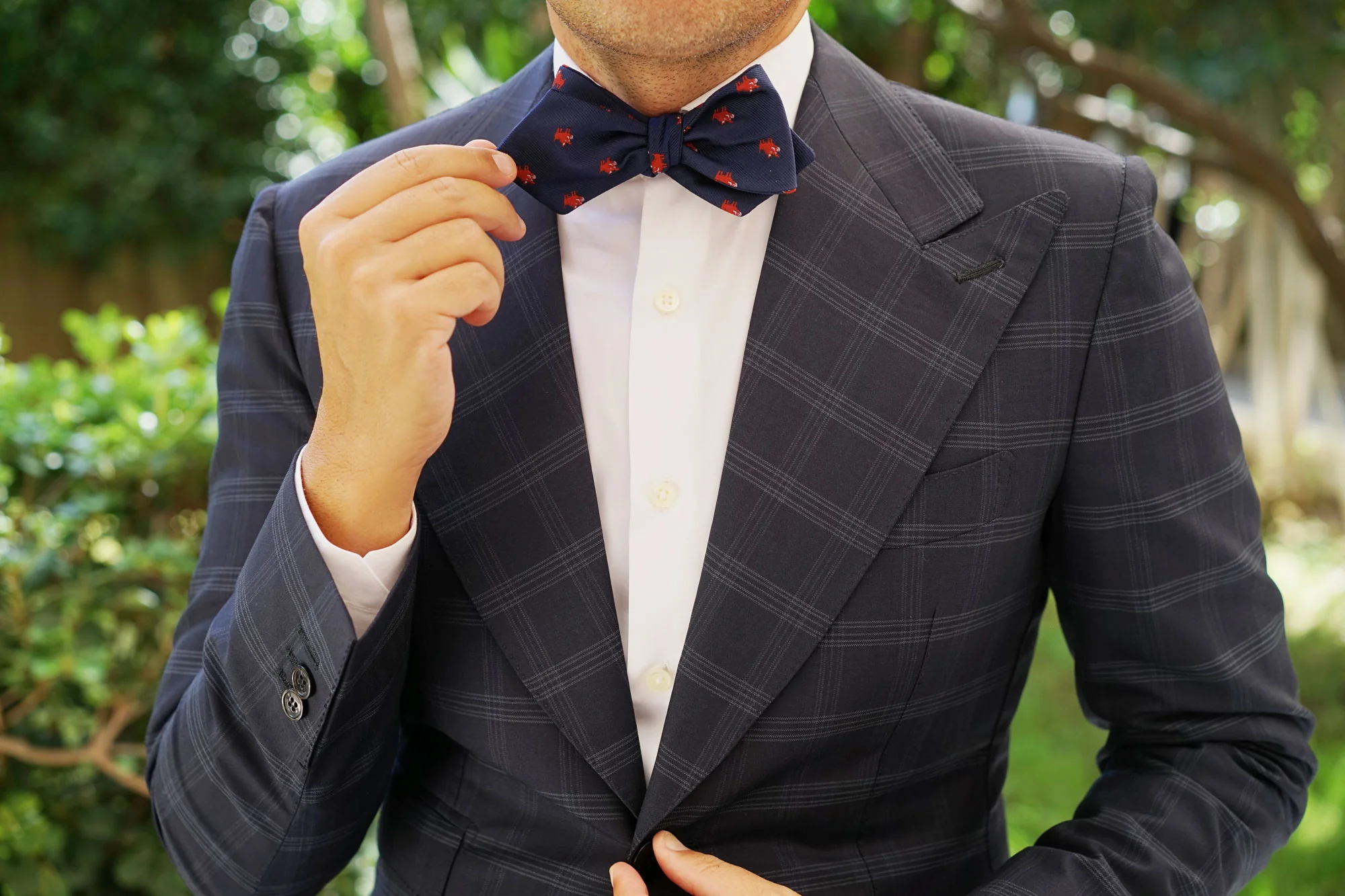 Desert Warthog Diamond Self Bow Tie - Image 7