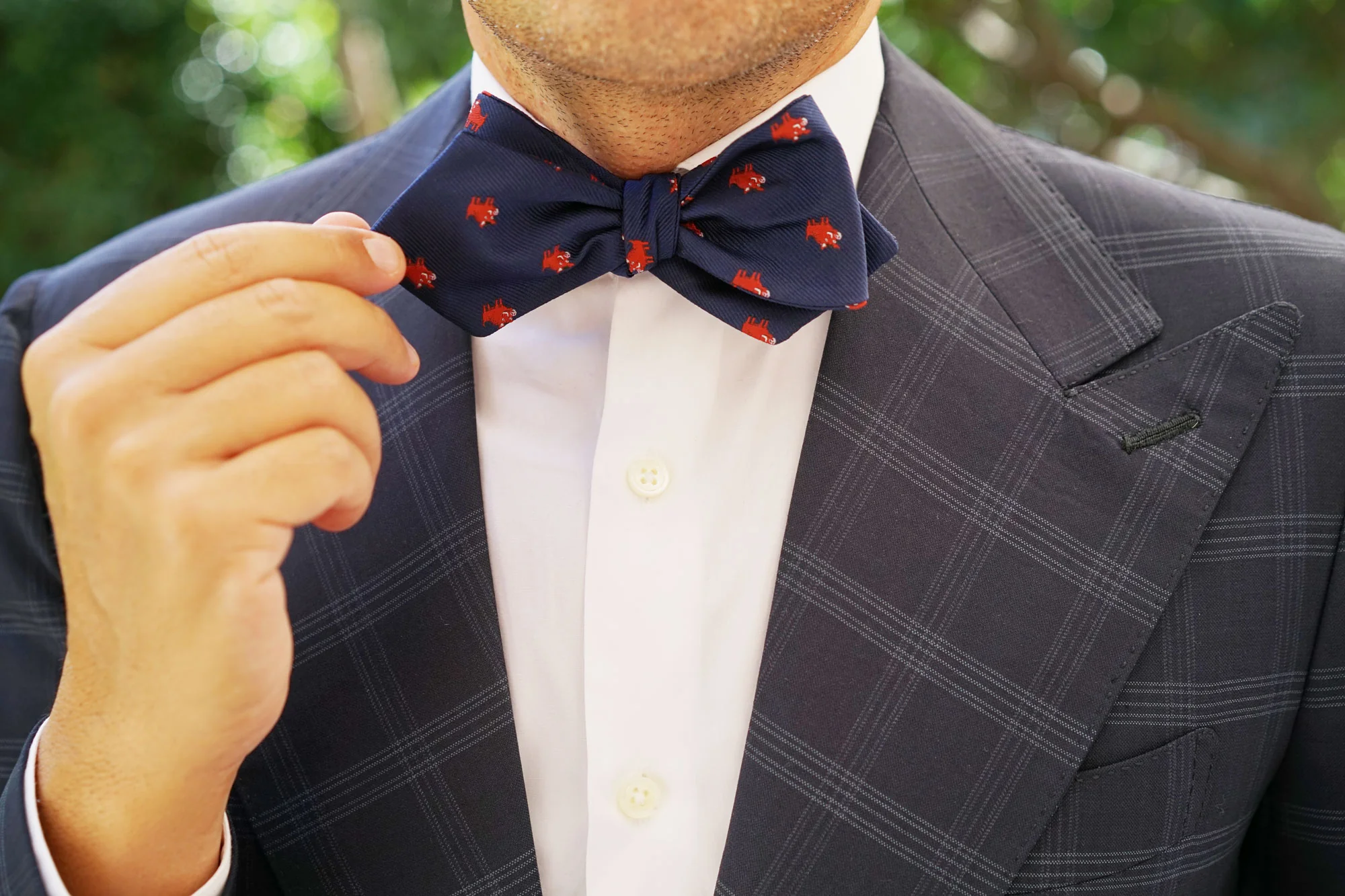 Desert Warthog Diamond Self Bow Tie - Image 8