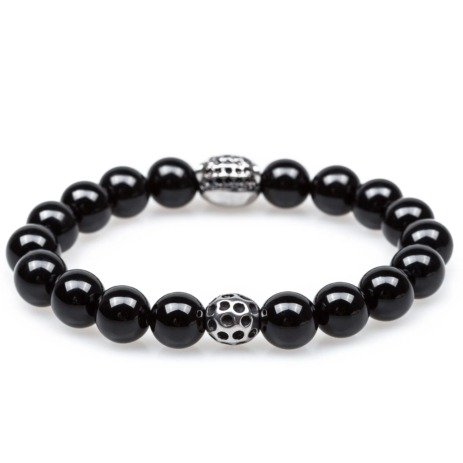 Dia de Muertos Onyx Panther Bracelet - Image 2