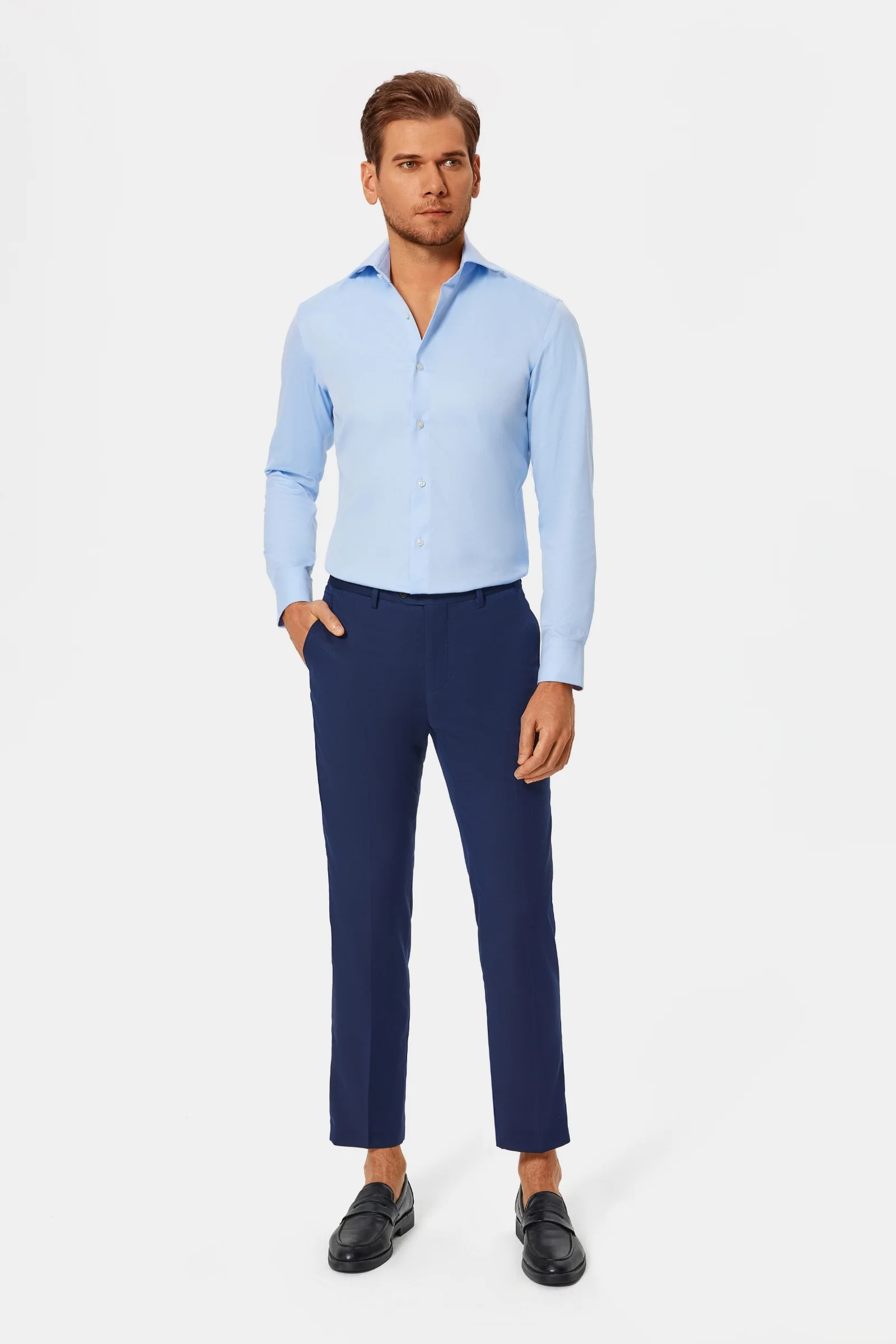 Duke Blue Twill Shirt - Image 12