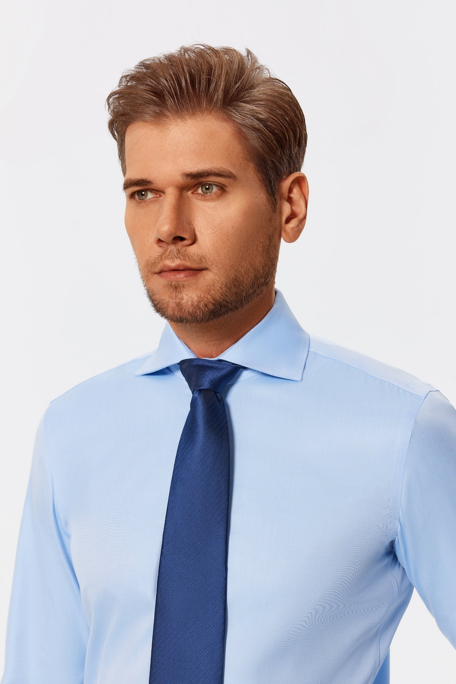 Duke Blue Twill Shirt - Image 3