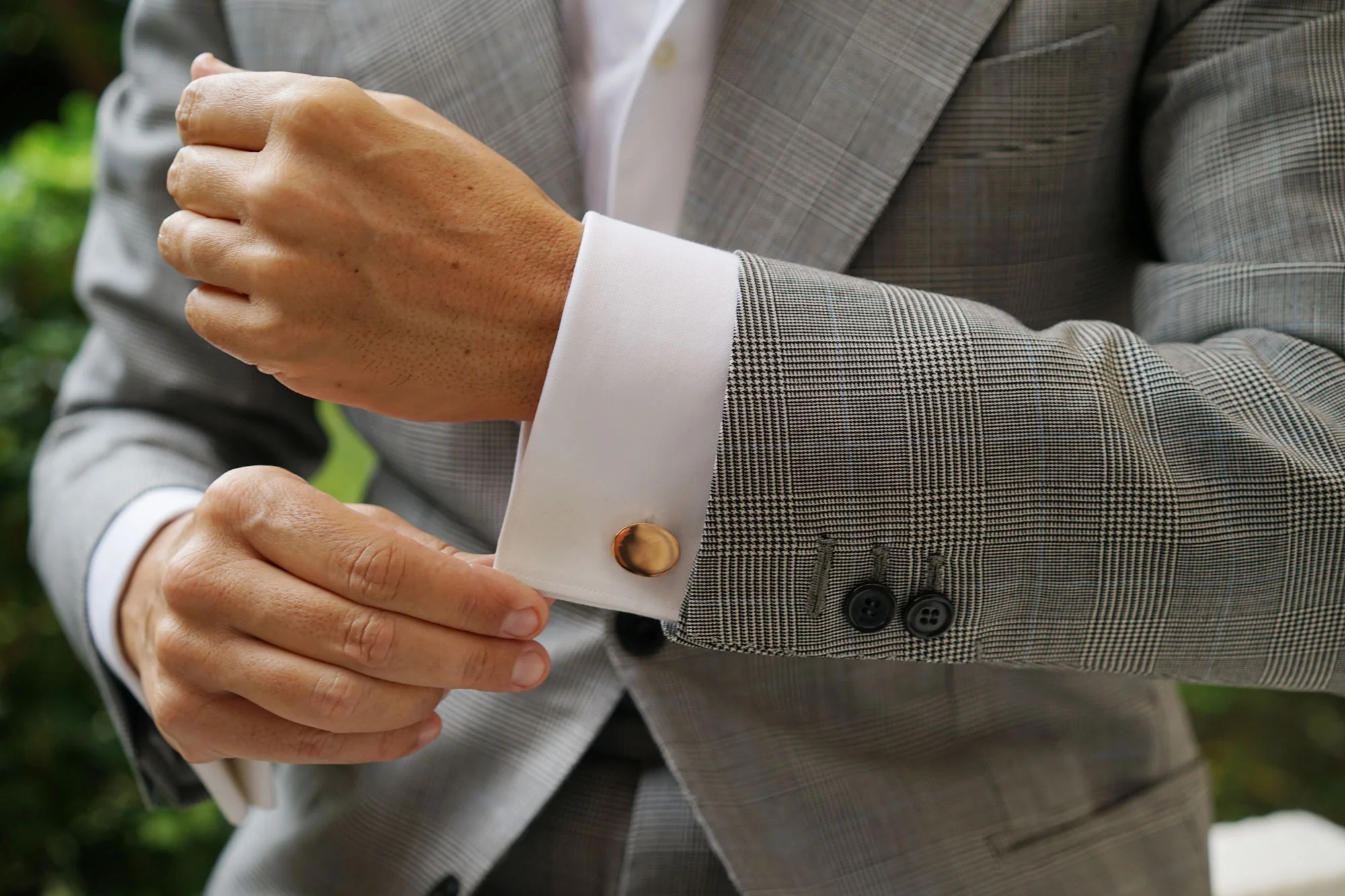 Eden Park Rose Gold Cufflinks - Image 8