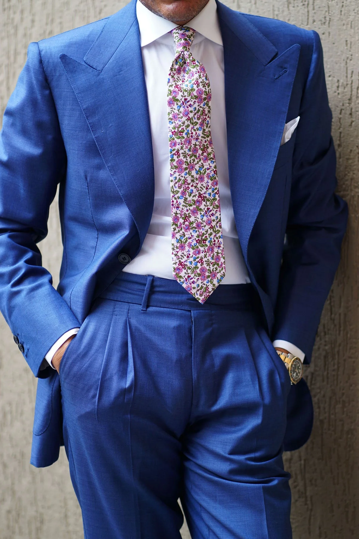 Etrangère Paradis Floral Necktie - Image 11