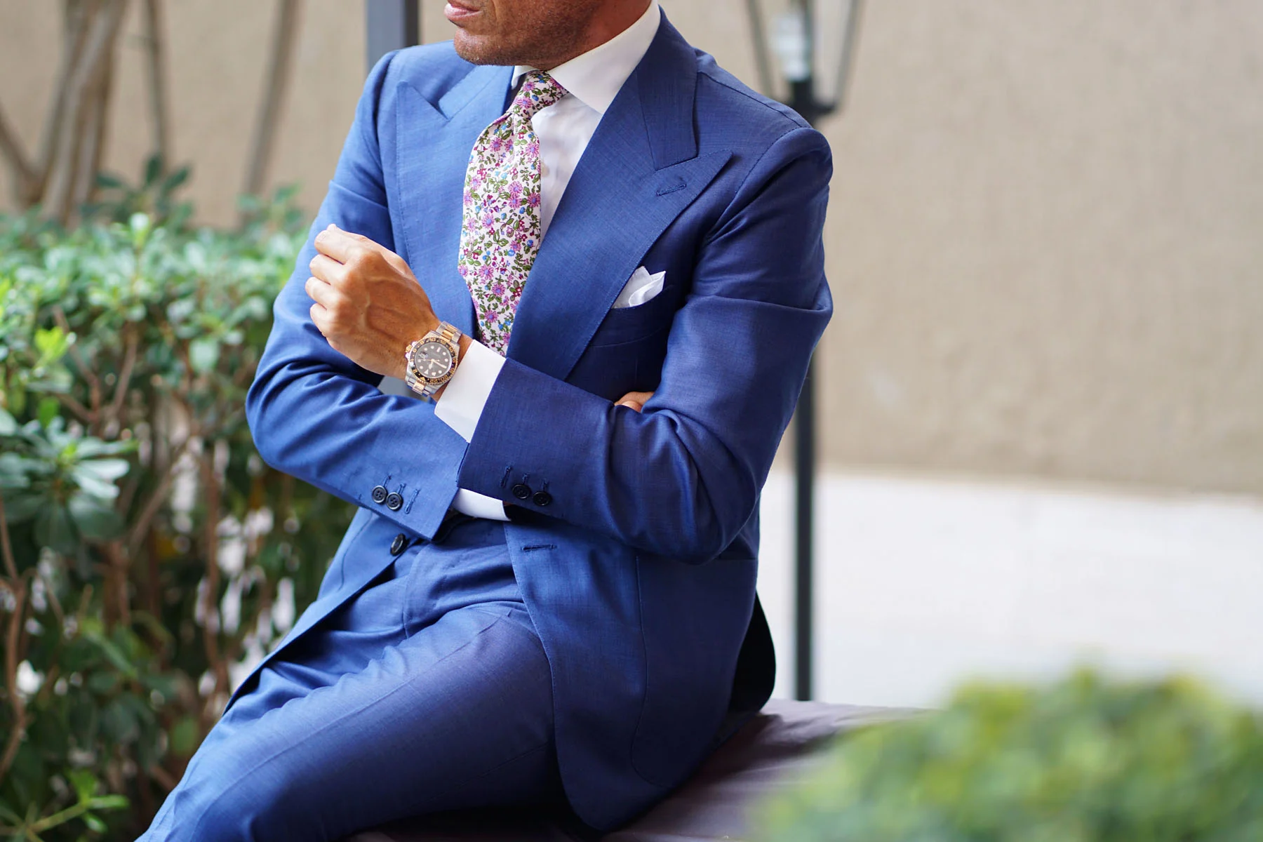 Etrangère Paradis Floral Necktie - Image 23