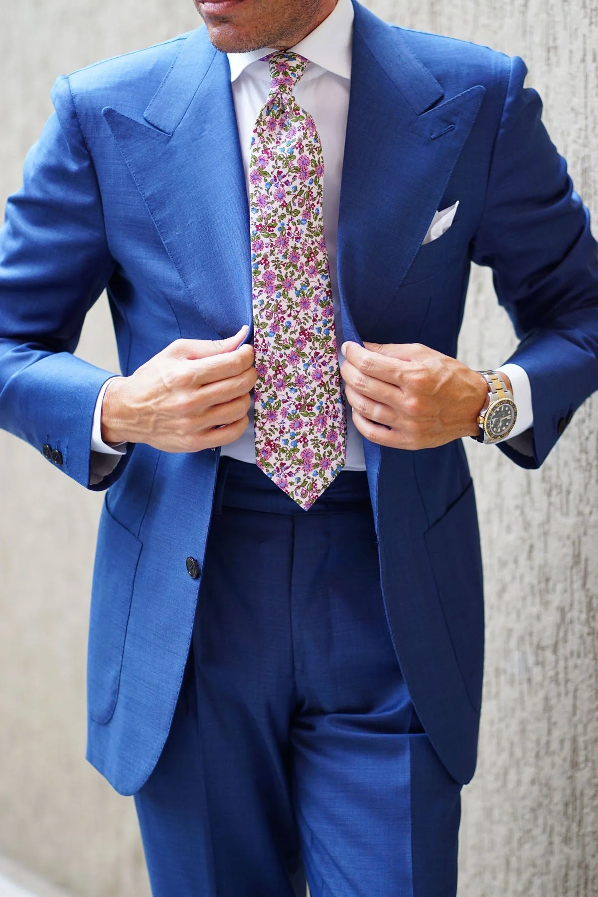 Etrangère Paradis Floral Necktie - Image 5