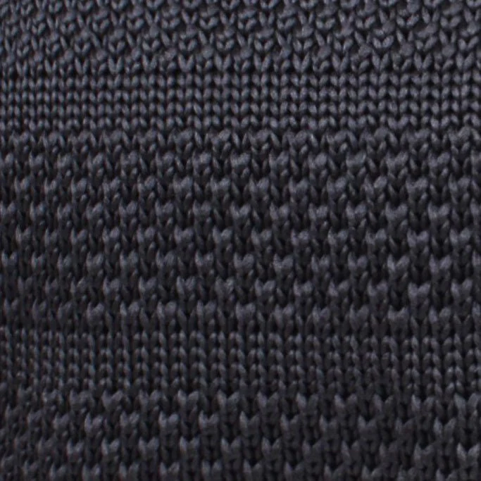 Everton Grey Knitted Tie - Image 2