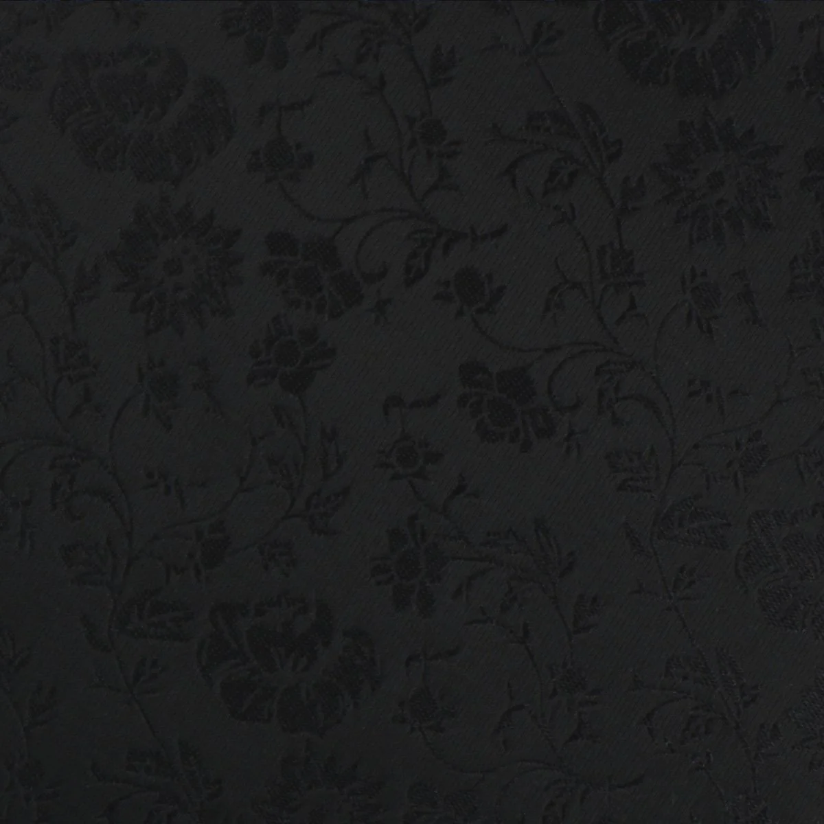 Fabric Swatch (Y004) - Midnight Black Floral - Image 2
