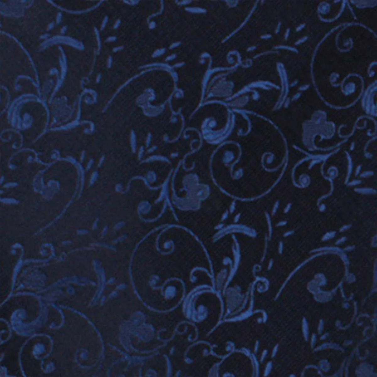 Fabric Swatch (Y008) - Parc Monceau Navy Blue Floral - Image 2