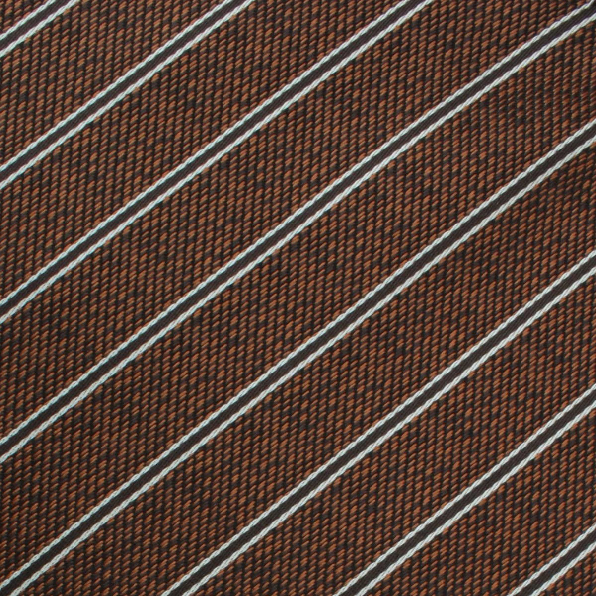 Fabric Swatch (Y104) - Manhattan Brown Bronze Striped - Image 2