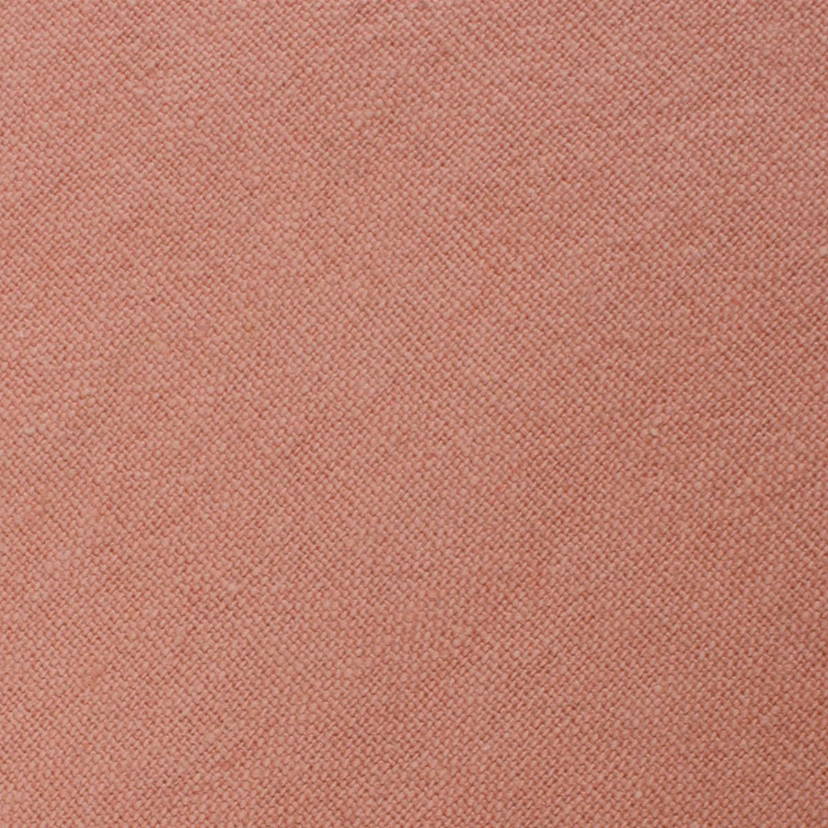 Fabric Swatch (Y119) - Burnt Coral Sunset Pink Chenille Linen - Image 2