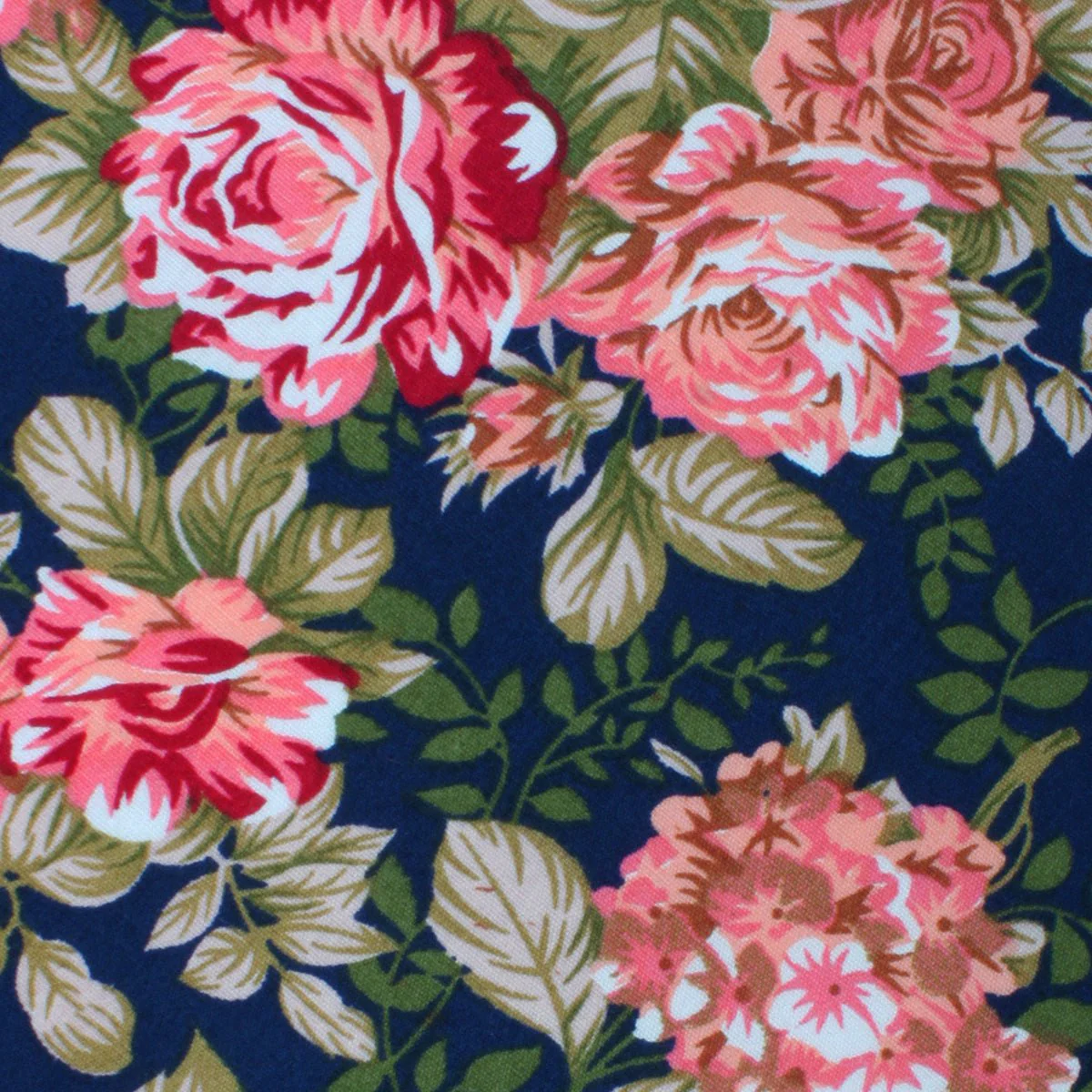 Fabric Swatch (Y295) - Hawaiian Pink Floral - Image 2