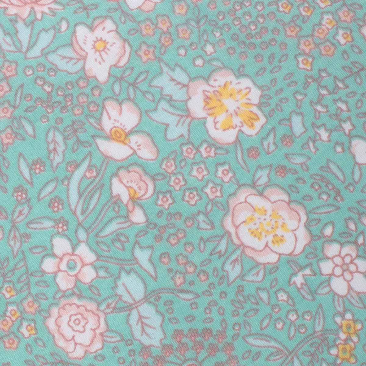 Fabric Swatch (Y299) - Maui Mint Green Floral - Image 2