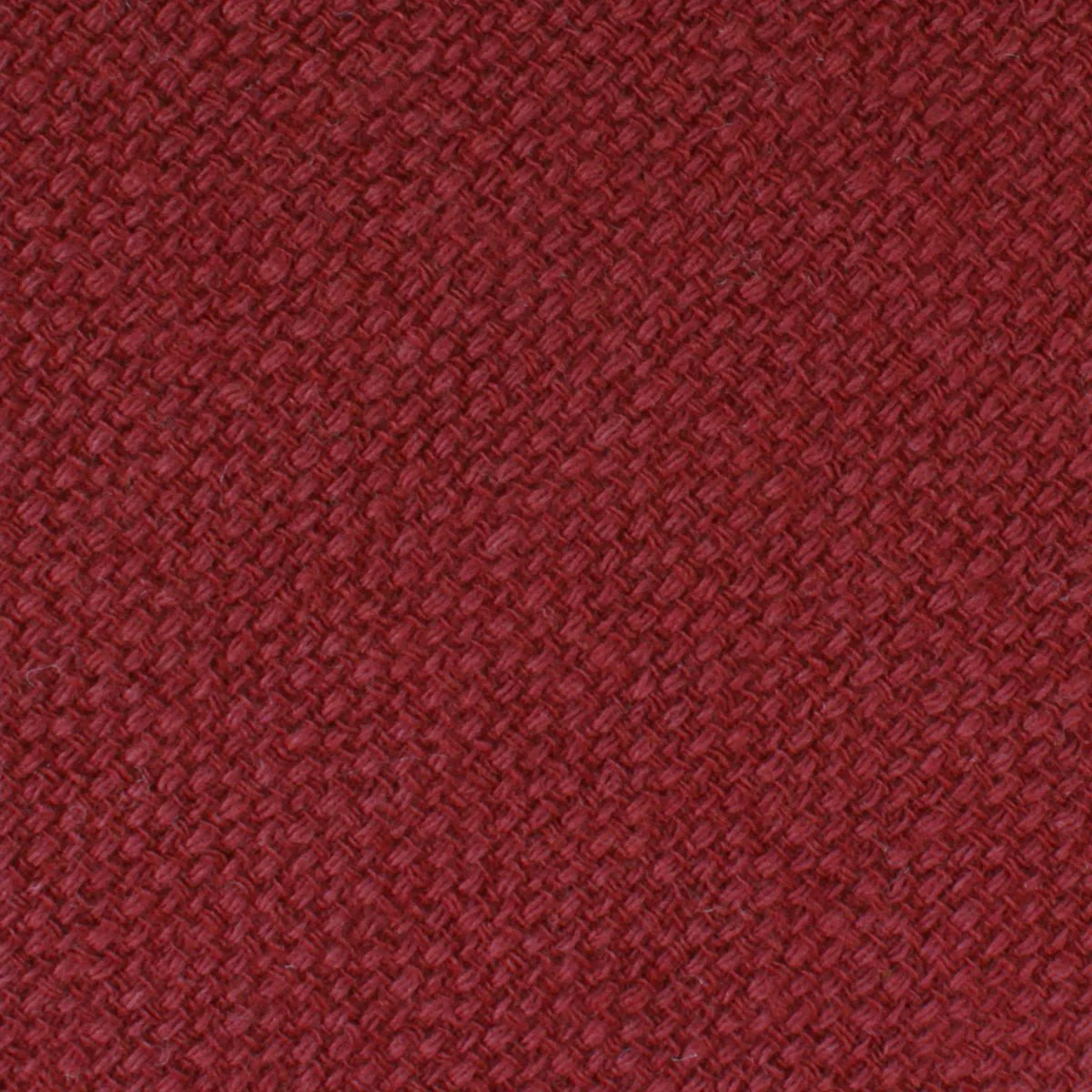 Fabric Swatch (Y338) - Burnt Burgundy Basket Weave Linen - Image 2