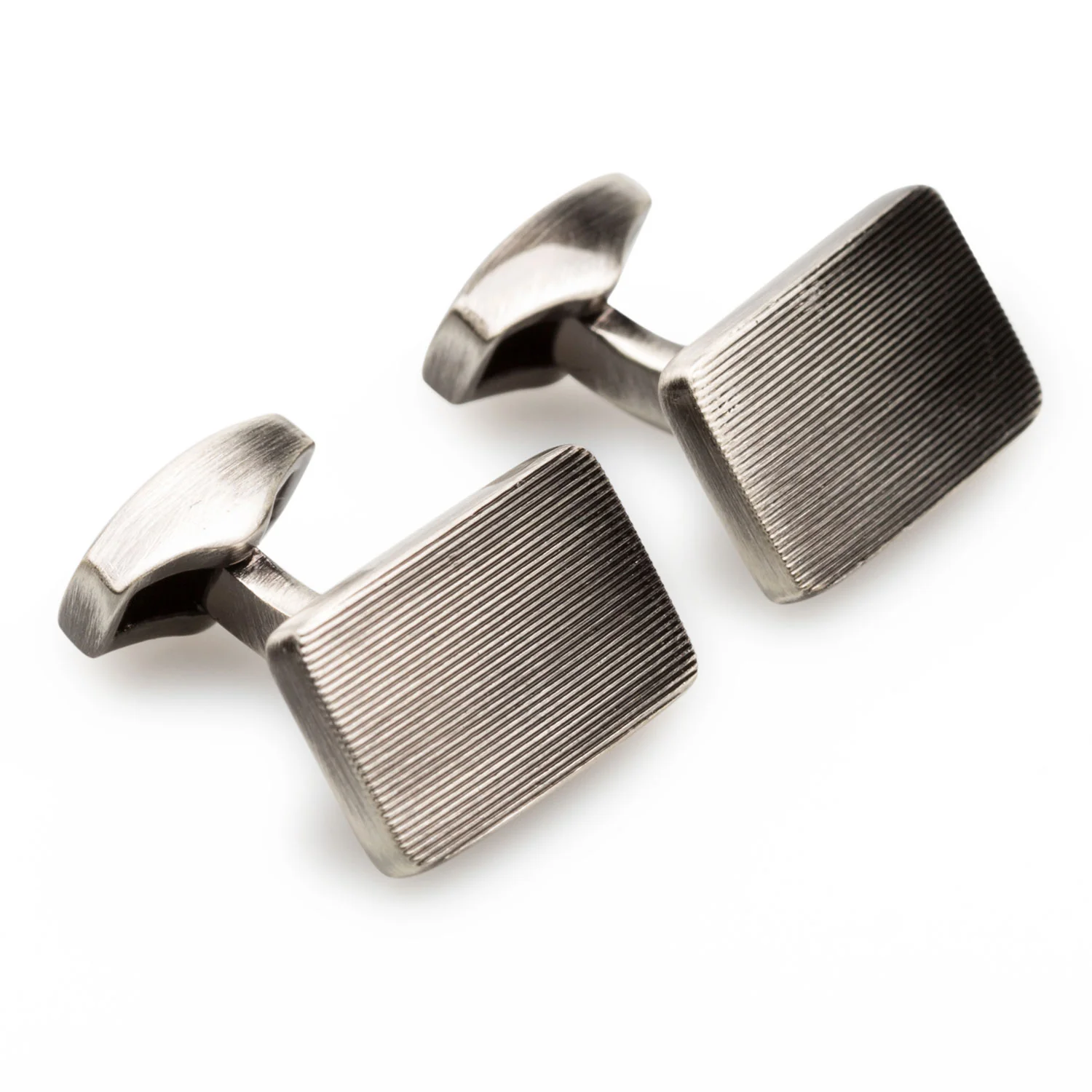 Fiennes Silver Cufflinks - Image 2