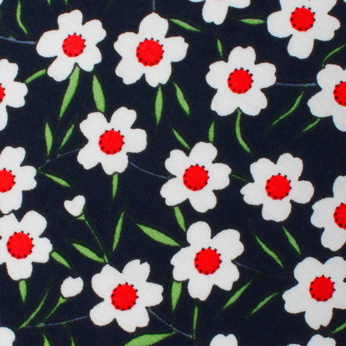 Fijian Midnight Floral Necktie - Image 3