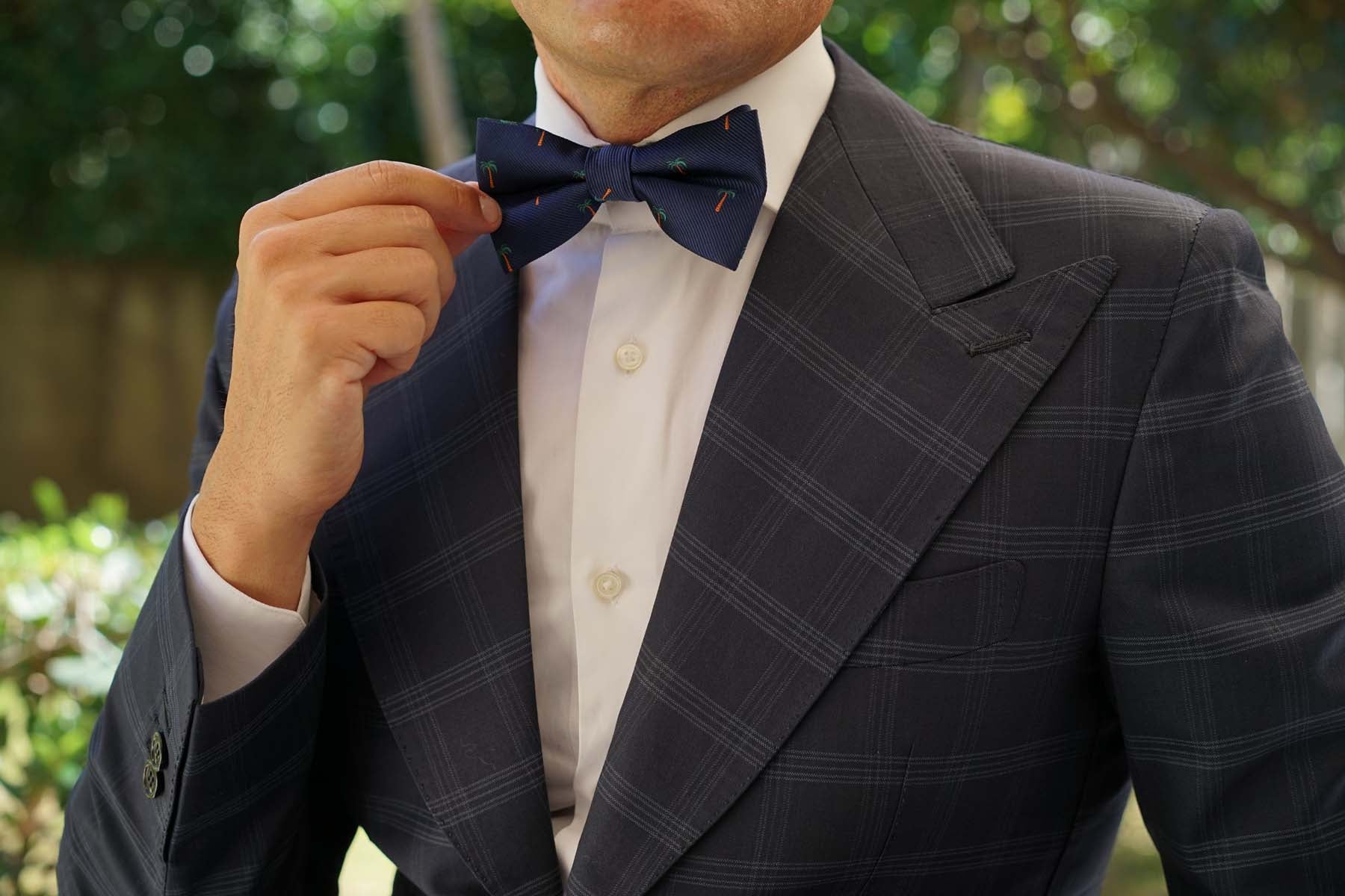 Fijian Palm Tree Bow Tie - Image 3