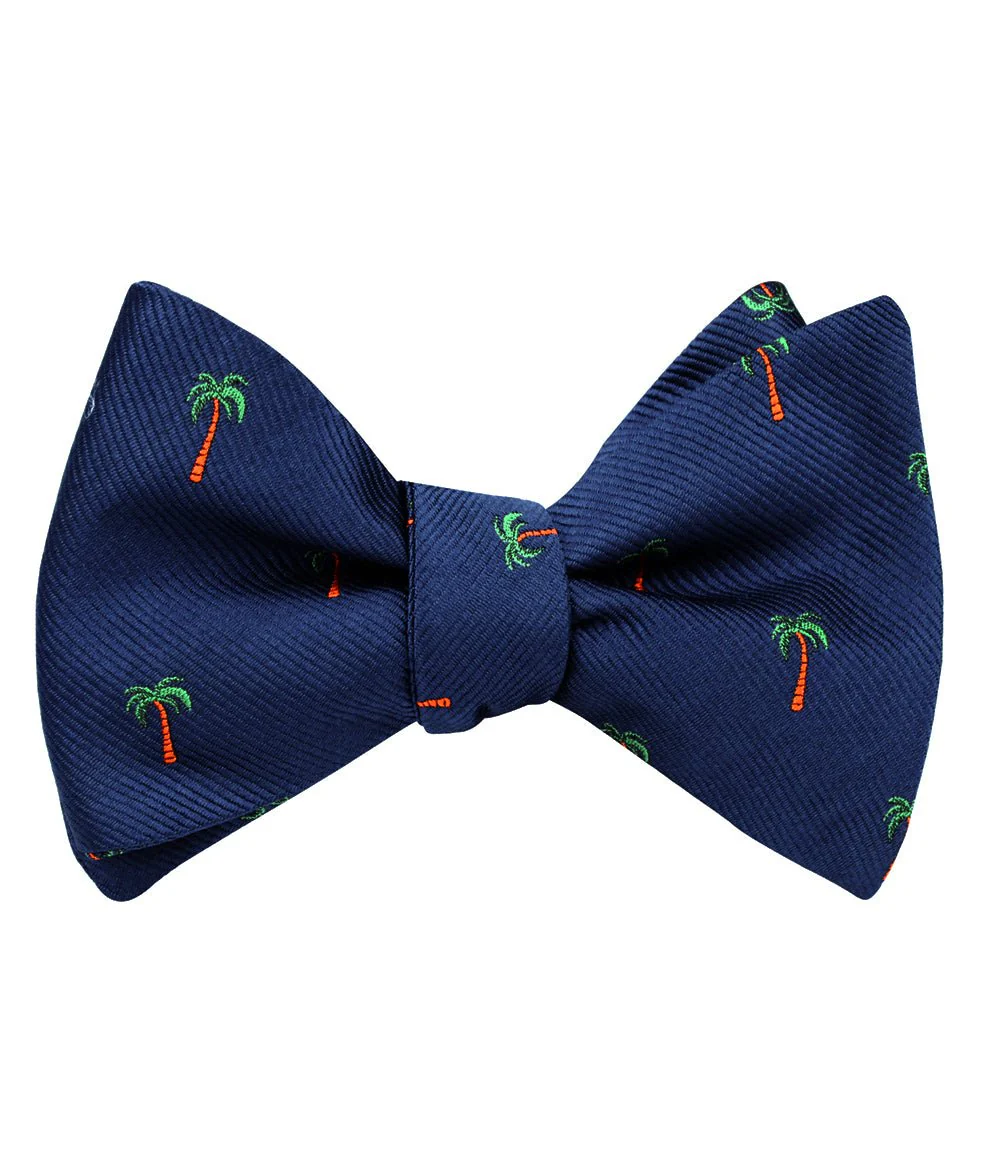 Fijian Palm Tree Self Bow Tie - Image 2