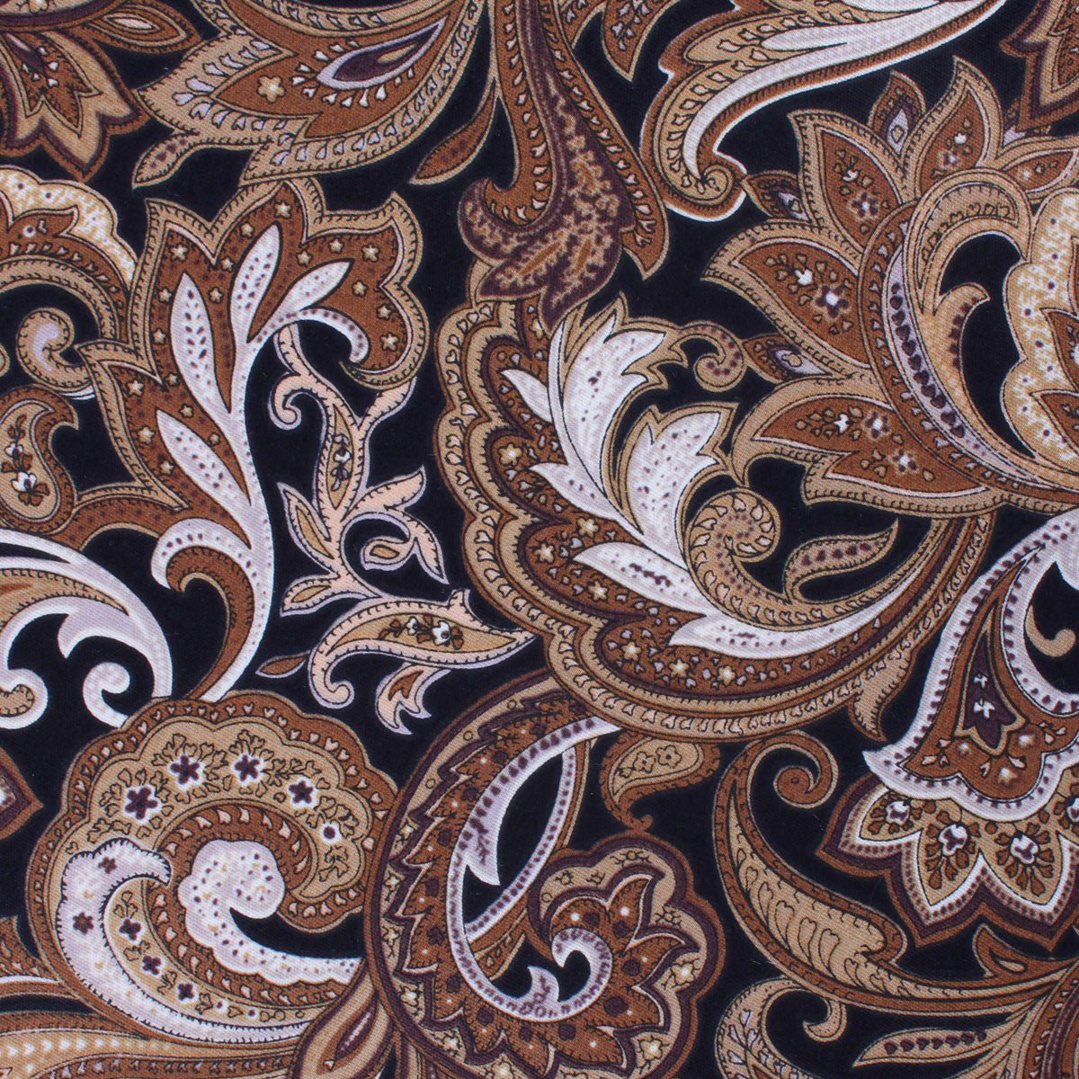 Filicudi Brown Paisley Diamond Bow Tie - Image 2
