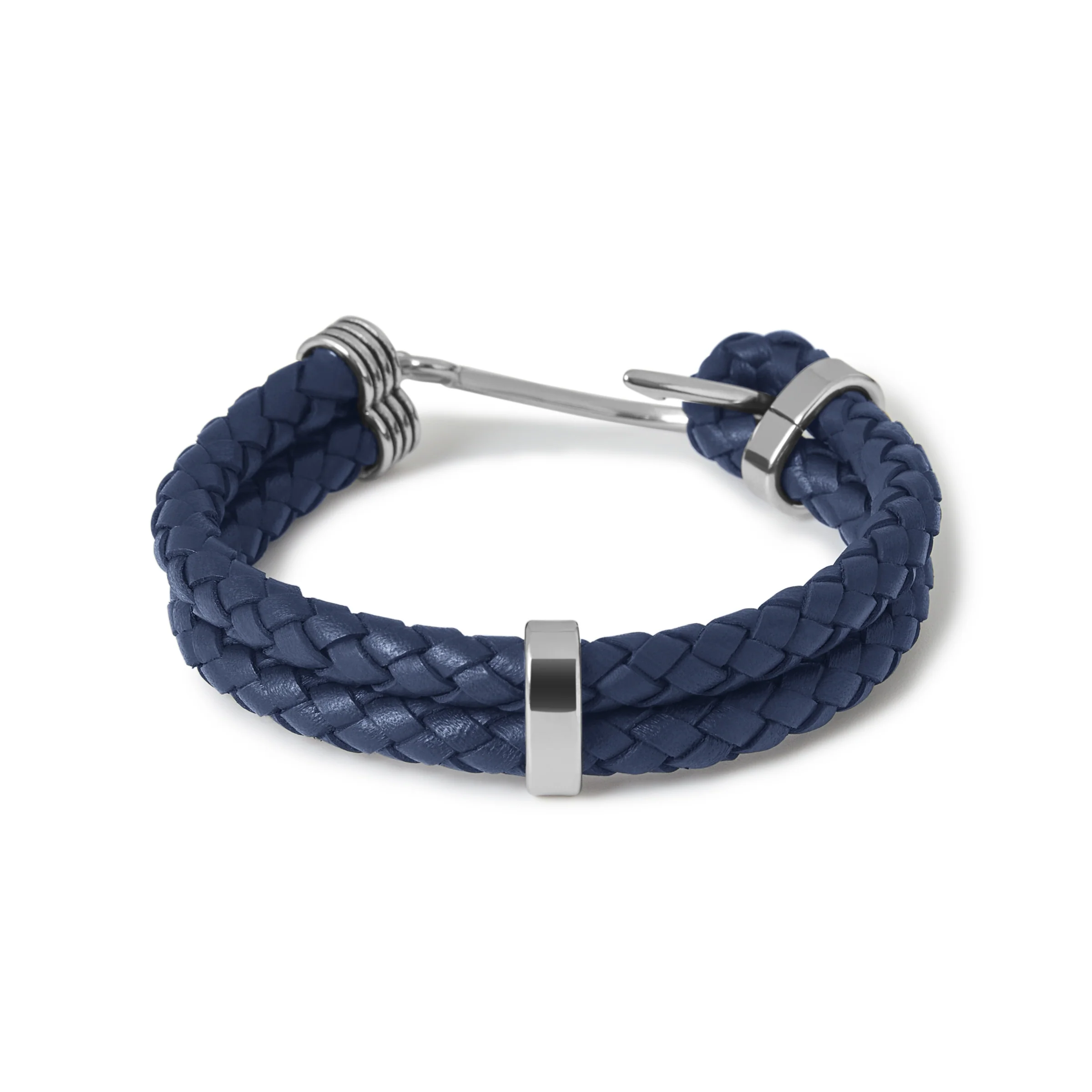 Fish Hook Navy Bracelet - Image 2