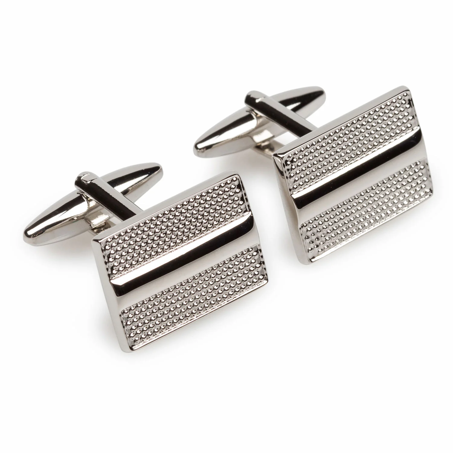 Fletcher Rectangle Cufflinks - Image 2