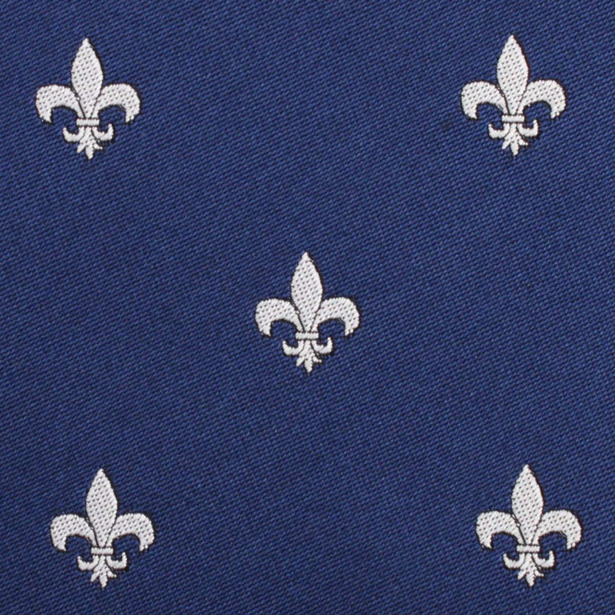 Fleur De Lis Diamond Self Bow Tie - Image 3