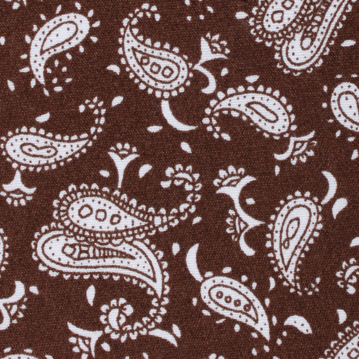 Florence Paisley Brown Bow Tie - Image 2