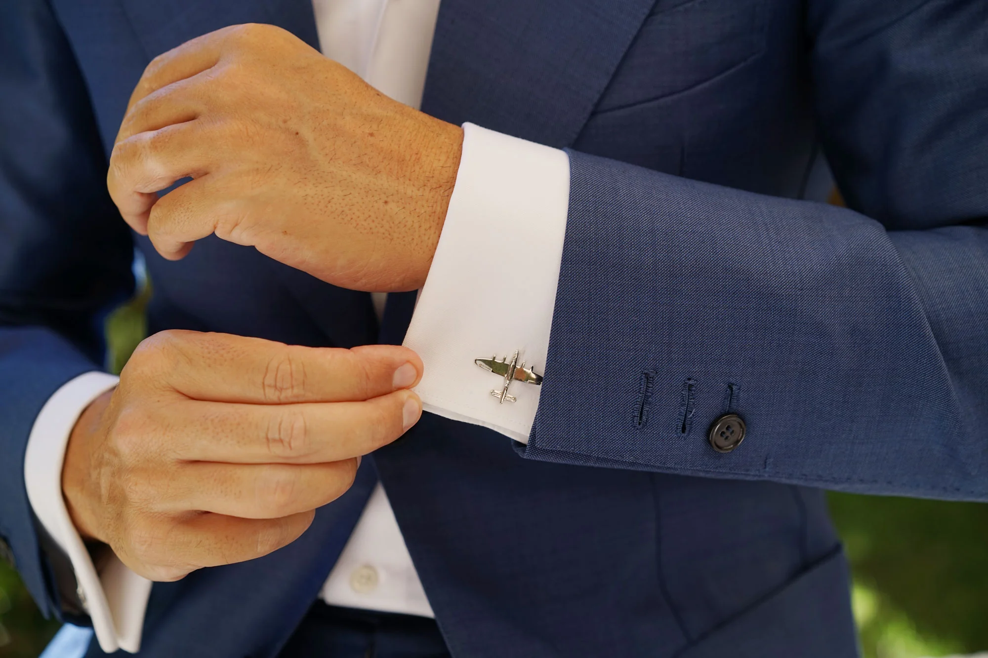 Lancaster Bomber Aircraft Cufflinks - Image 6