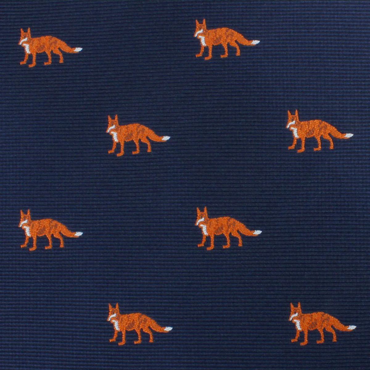 Fox Island Navy Pocket Square - Image 2