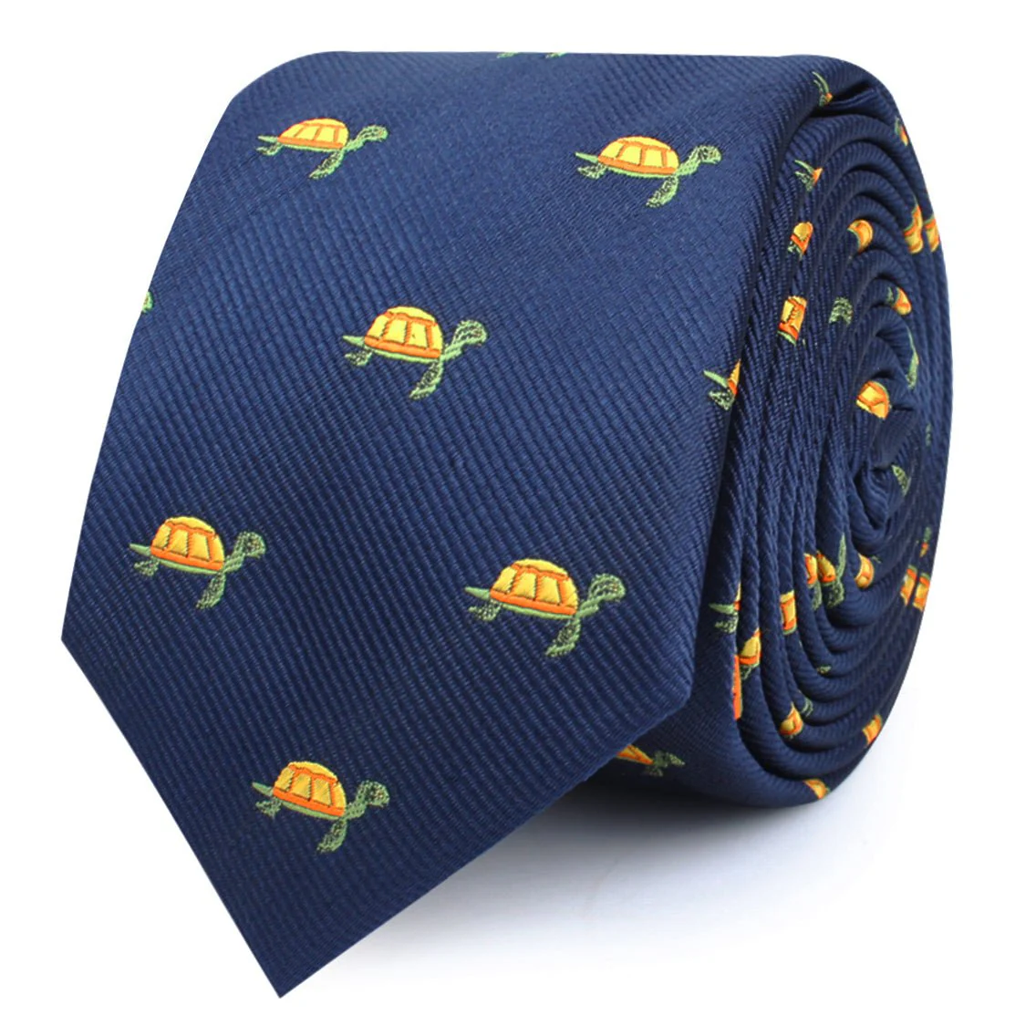Galapagos Turtle Skinny Tie - Image 2