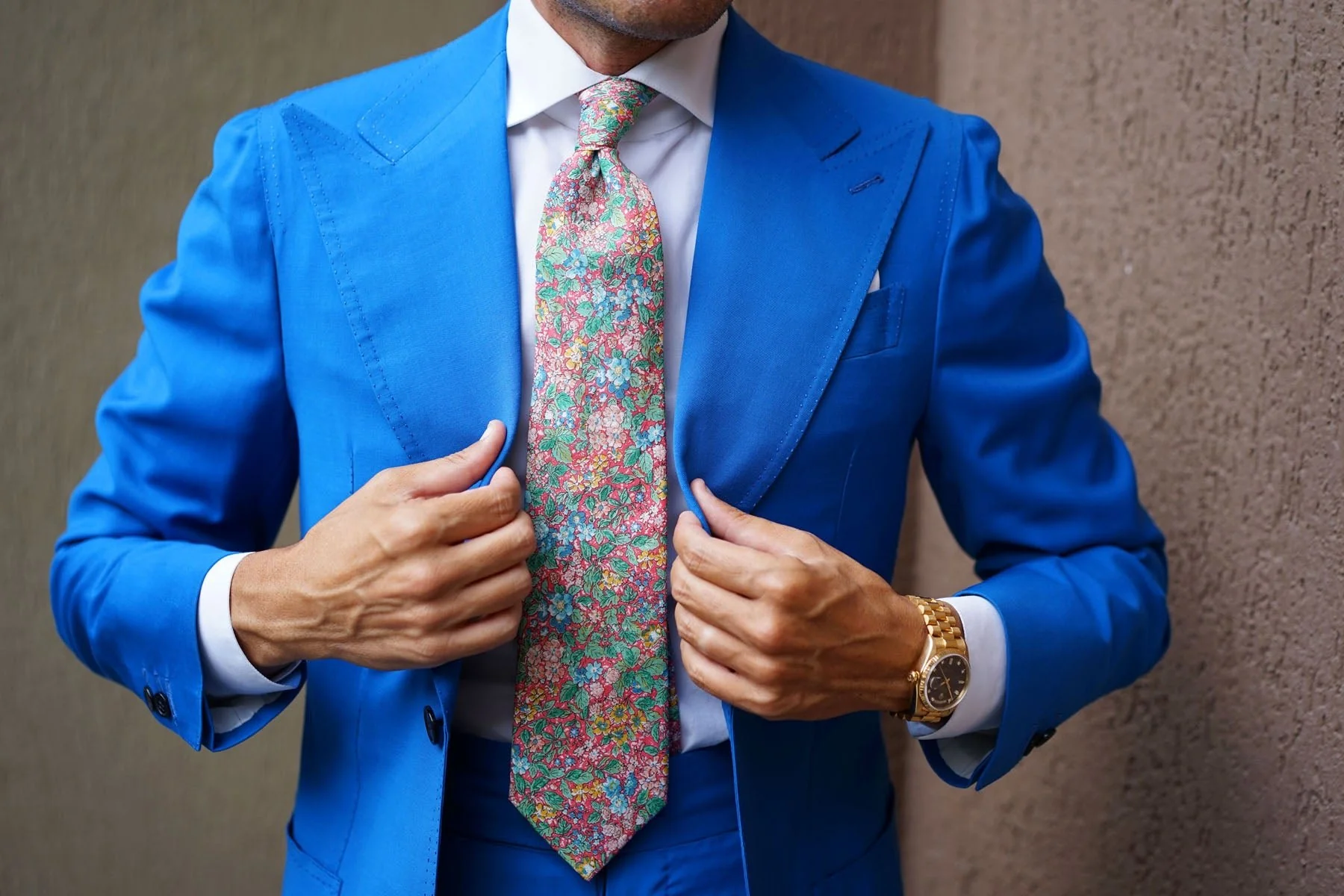 Gardens of Versailles Floral Necktie - Image 10