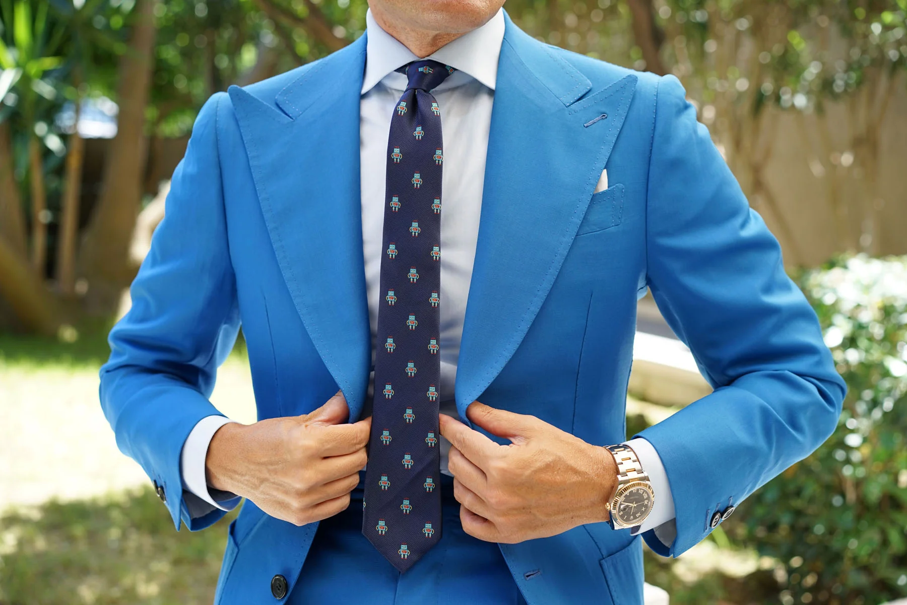 Genesis Robot Skinny Tie - Image 4