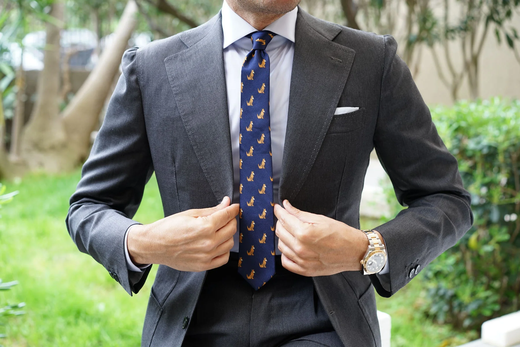 German Shepherd Dog Skinny Tie - Image 6