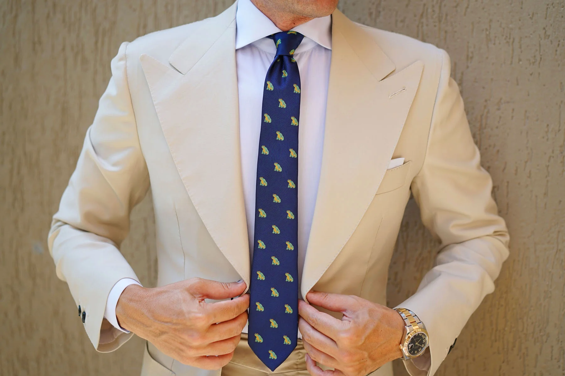 Gero Gero Frog Skinny Tie - Image 6