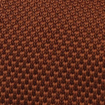 Giamatti Golden Brown Knitted Tie - Image 2