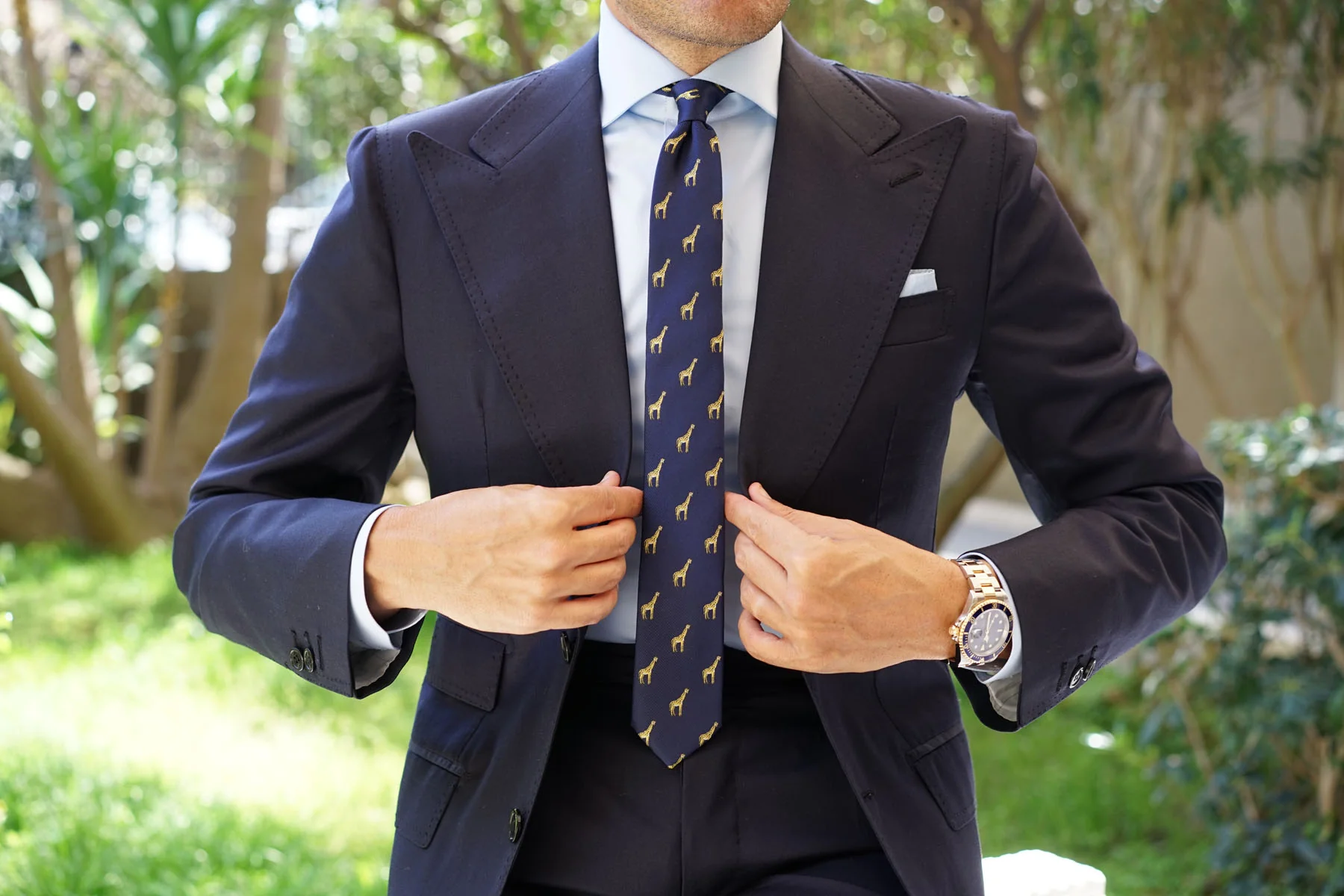 Giraffe Skinny Tie - Image 4