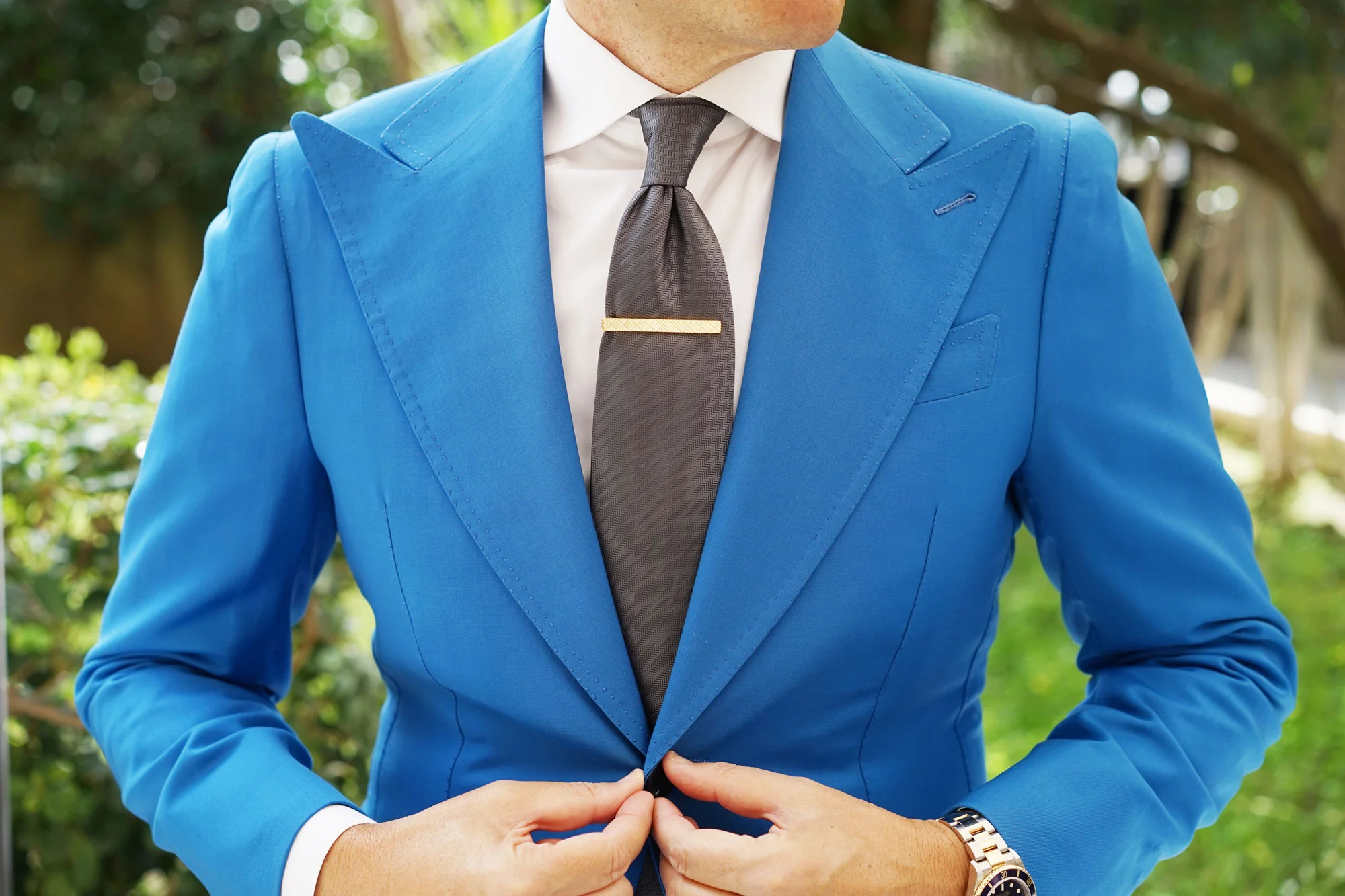 Gold Hitchcock Tie Bar - Image 3