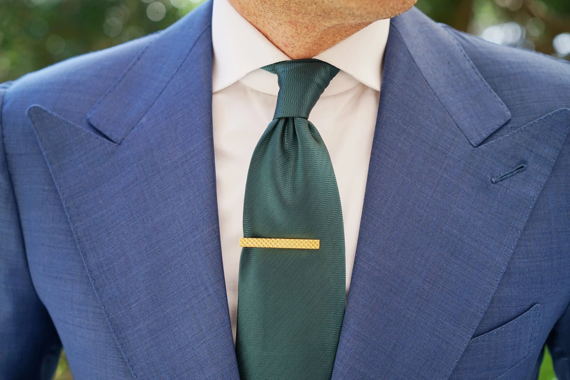 Gold Shangri-La Tie Bar - Image 6
